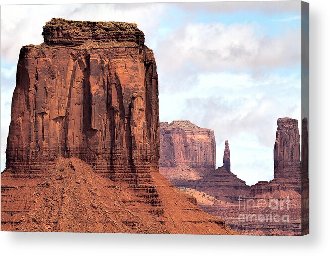 Red Rocks Acrylic Print featuring the photograph There Must be Kings by Jim Garrison