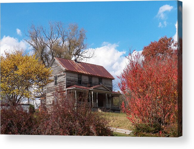 Houses Acrylic Print featuring the photograph This Old House by Jennifer Robin