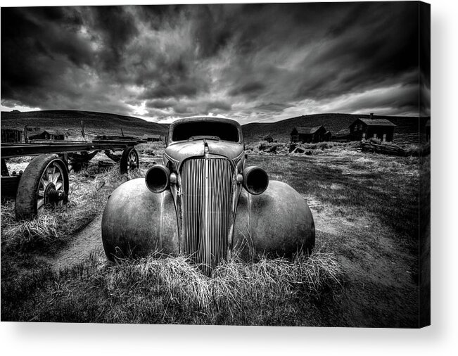 Landscape Acrylic Print featuring the photograph Too Old To Drive by Carsten Schlipf