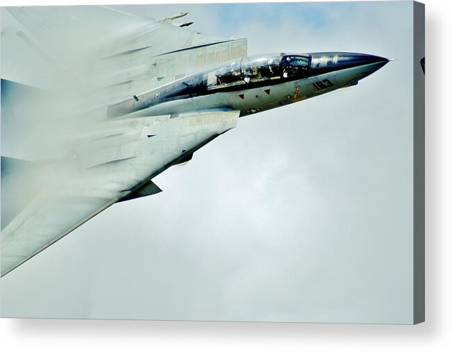 Oceana Acrylic Print featuring the photograph Top Gun by Benjamin Yeager