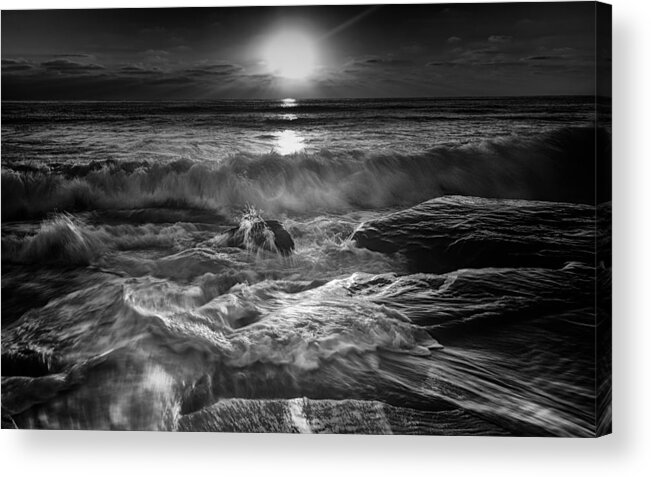 Seascape Acrylic Print featuring the photograph Torment by Joseph Smith