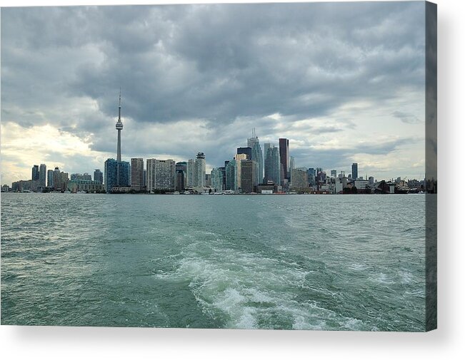 Toronto Acrylic Print featuring the photograph Toronto Skyline by Steven Richman