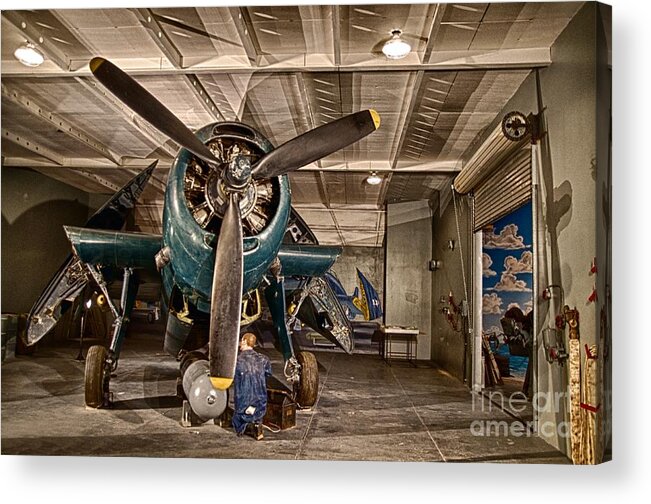 Fredericksburg Acrylic Print featuring the photograph Torpedo Time by Ken Williams