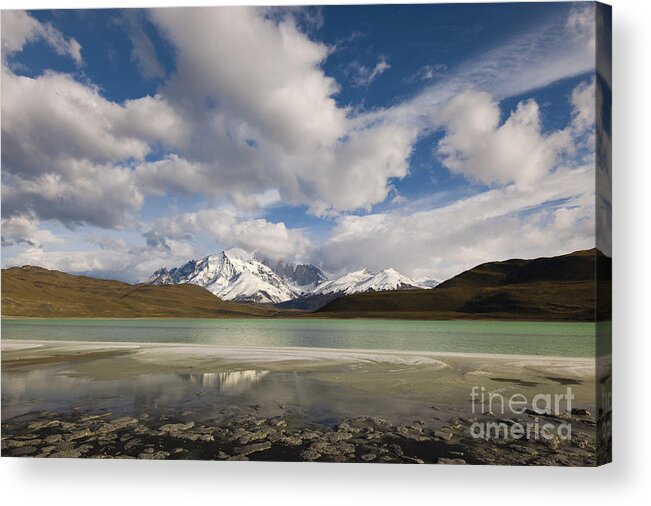 Chile Acrylic Print featuring the photograph Torres Del Paine National Park, Chile by John Shaw