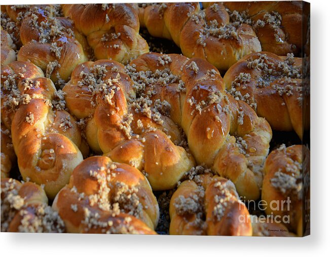 Bakery Acrylic Print featuring the photograph Traditional sweet bakery by Ramona Matei