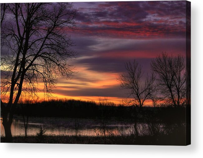 Sunrise Acrylic Print featuring the photograph Tranquility by Thomas Danilovich