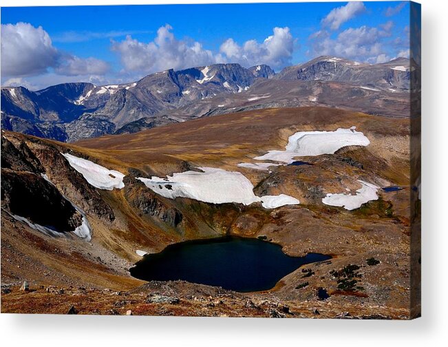 Beartooth Acrylic Print featuring the photograph Tundra Tarn by Tranquil Light Photography