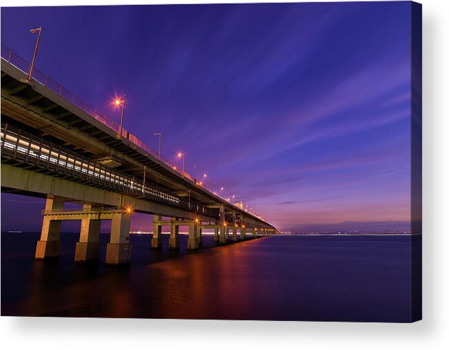 Tranquility Acrylic Print featuring the photograph Twilight by Yuu Morimoto