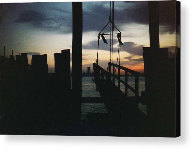 Twin Towers Acrylic Print featuring the photograph Twin Towers at Dawn by Glenn Scano