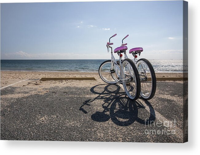 Provincetown Acrylic Print featuring the photograph Two If By The Sea by Evelina Kremsdorf