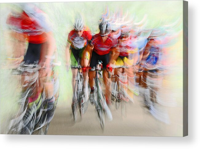 Action Acrylic Print featuring the photograph Ultimo Giro # 2 by Lou Urlings