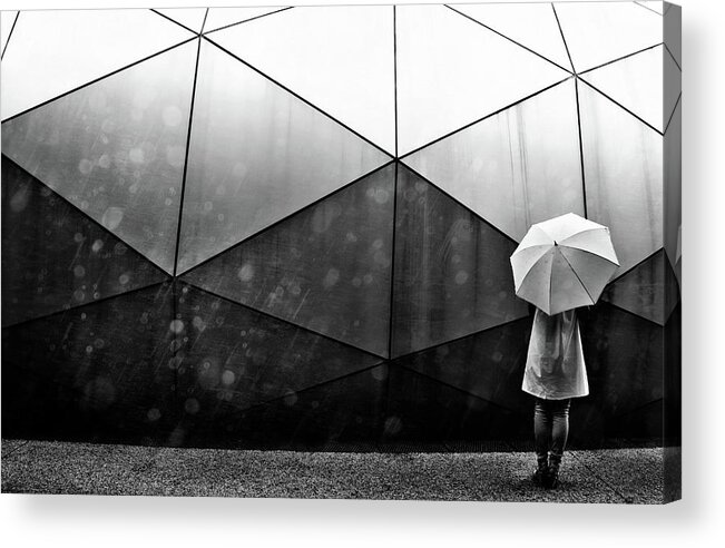 Street Acrylic Print featuring the photograph Umbrella by Keisuke Ikeda @