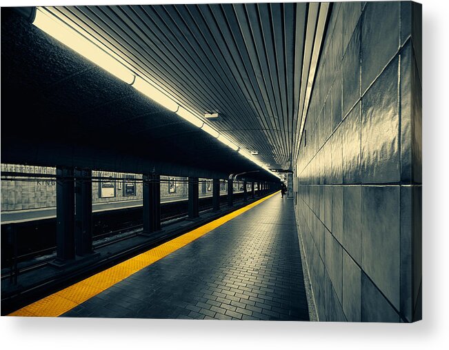 Toronto Acrylic Print featuring the photograph Understanding Lines And Colours by Roland Shainidze