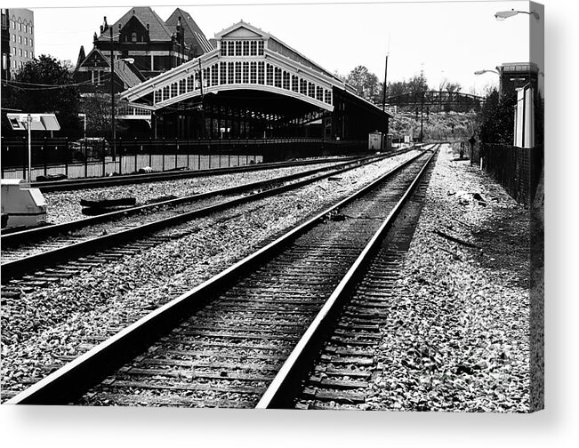 Station Acrylic Print featuring the photograph Union Station by Danny Hooks