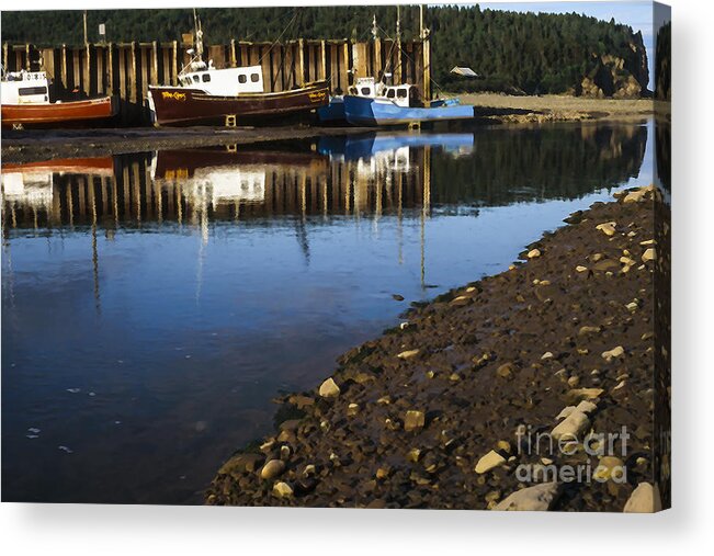 Upper Salmon River Acrylic Print featuring the photograph Upper Salmon River by Thomas R Fletcher