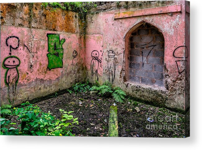 Mansion Acrylic Print featuring the photograph Urban Exploration by Adrian Evans