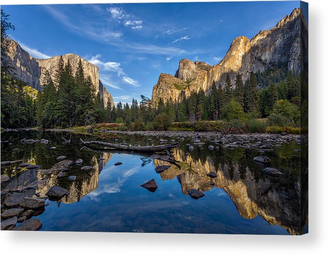 California Acrylic Print featuring the photograph Valley View I by Peter Tellone