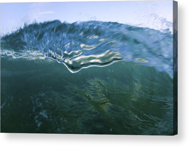 Wave Acrylic Print featuring the photograph Velocicurl by Sean Davey