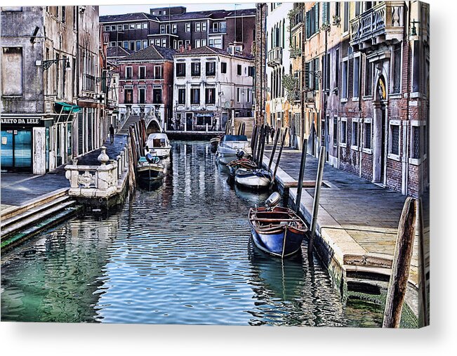 Tom Prendergast Acrylic Print featuring the photograph Venice Italy IV by Tom Prendergast