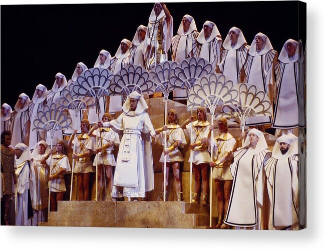 Verdi Acrylic Print featuring the photograph Verdi Aida by Shaun Higson