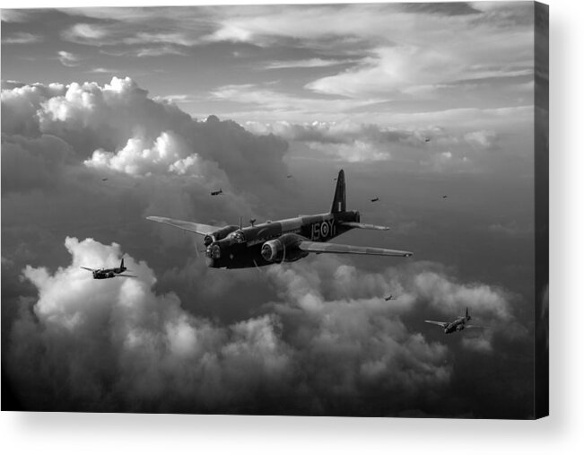 Wellington Acrylic Print featuring the photograph Vickers Wellingtons with 16 OTU by Gary Eason