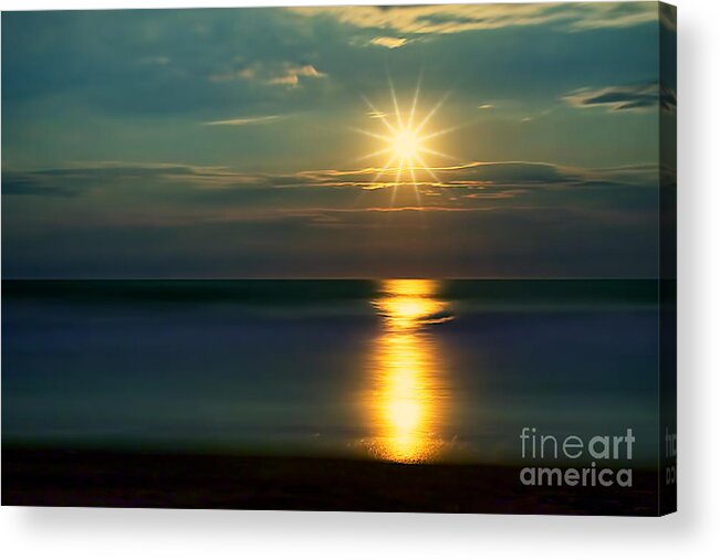 Warm Acrylic Print featuring the photograph Warm Reflections by Mark Miller