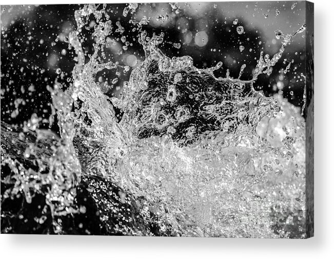Water Acrylic Print featuring the photograph Water Splash by JT Lewis