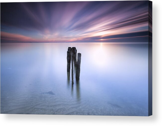 New Year Acrylic Print featuring the photograph Welcome 2014 by Edward Kreis