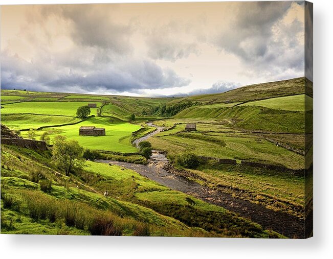 Agriculture Acrylic Print featuring the photograph Wensleydale Magic by Mark Egerton