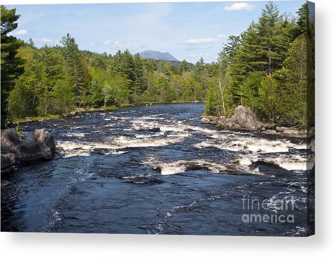 West Penobscot Acrylic Print featuring the photograph West Penobscot River Maine by Glenn Gordon
