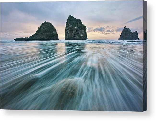 Coast Acrylic Print featuring the photograph Wild West Coast by Yan Zhang