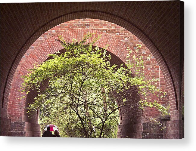 Arch Acrylic Print featuring the photograph Williamsburg Arches Photo by Peter J Sucy
