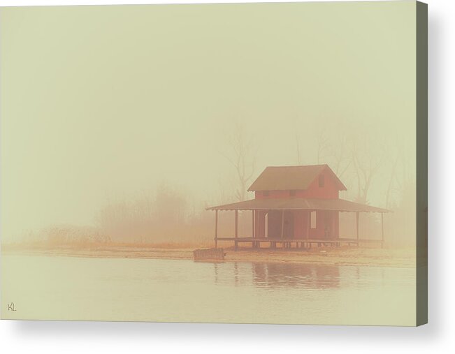 Landscape Acrylic Print featuring the photograph Within The Fog by Karol Livote