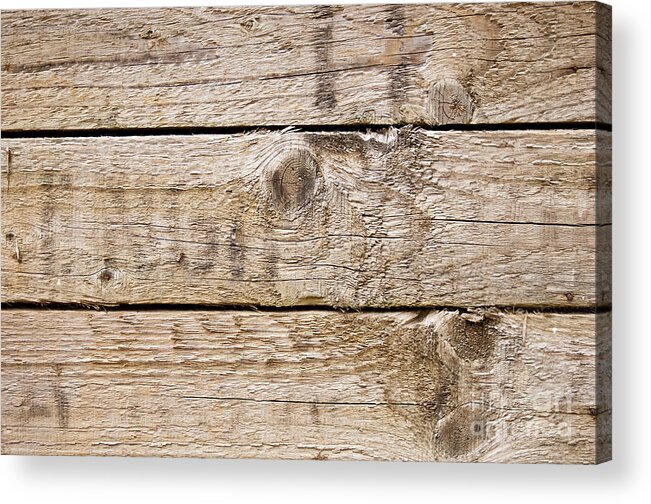 Wood Texture Acrylic Print featuring the photograph Wood Texture by THP Creative