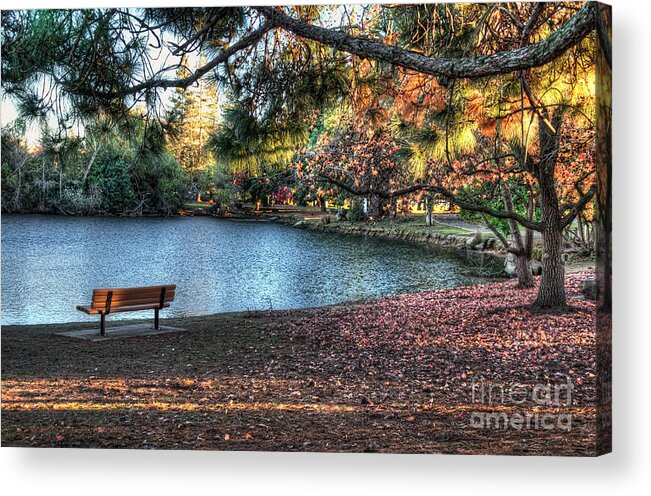 Woodward Acrylic Print featuring the photograph Woodward Park by Eddie Yerkish