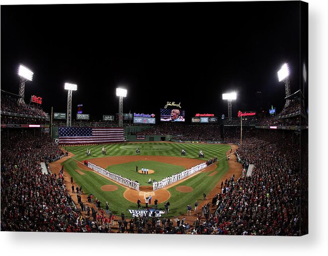 American League Baseball Acrylic Print featuring the photograph World Series - St Louis Cardinals V by Alex Trautwig