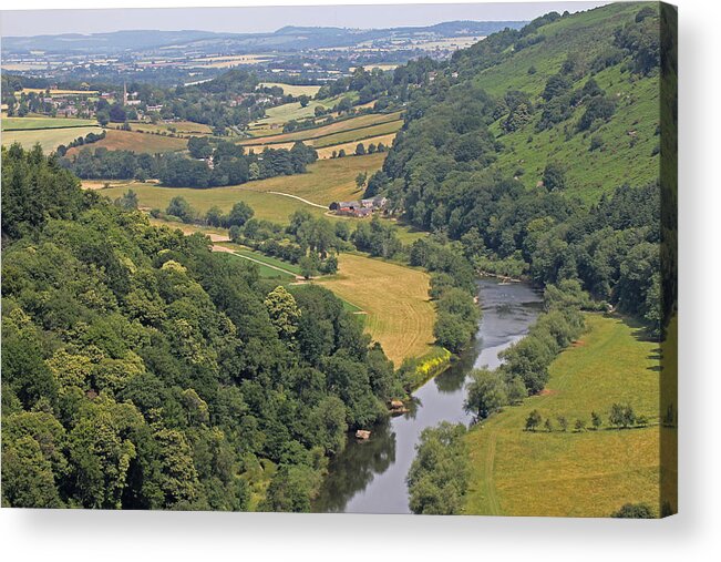 Wye Valley Acrylic Print featuring the photograph Wye Valley by Tony Murtagh