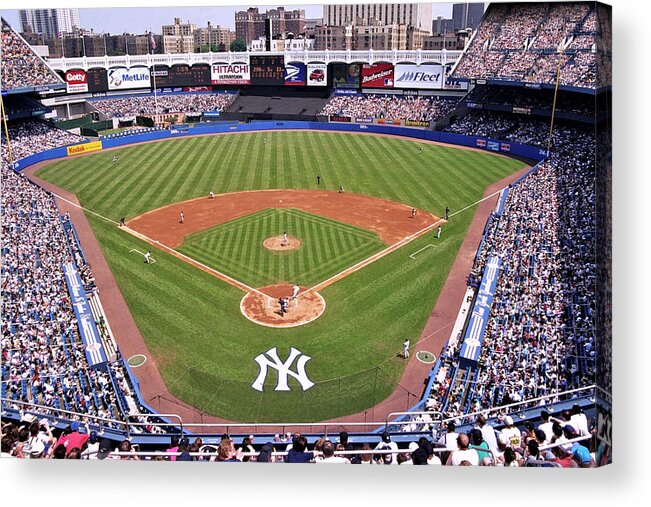 Yankee Stadium Acrylic Print featuring the photograph Yankee Stadium by Allen Beatty
