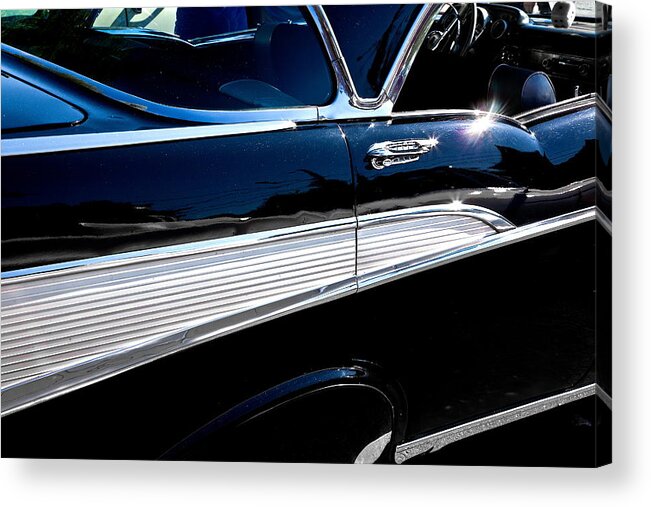 Chevrolet Acrylic Print featuring the photograph Chevrolet #1 by Burney Lieberman