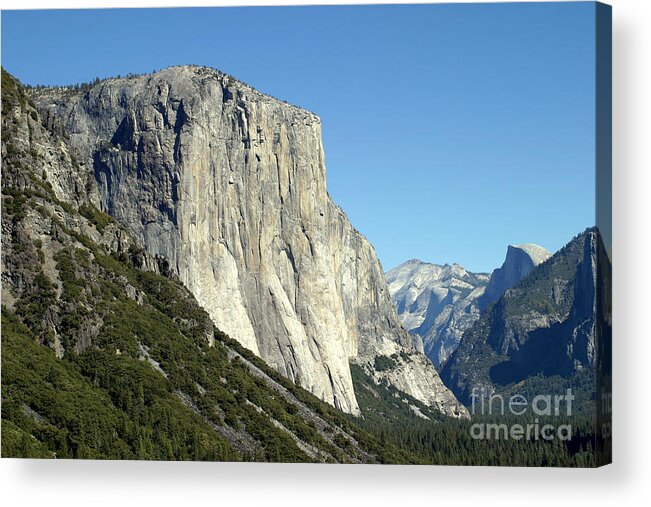 Yosemite Acrylic Print featuring the photograph El Capitan #1 by Henrik Lehnerer