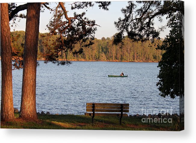 Seascape Acrylic Print featuring the photograph Lakeside #1 by Todd Blanchard