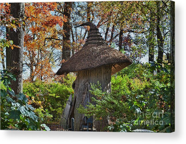 Enchanted Woods Acrylic Print featuring the photograph Winterthur Gardens #1 by John Greim