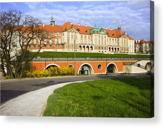 Warsaw Acrylic Print featuring the photograph Royal Castle in Warsaw #2 by Artur Bogacki