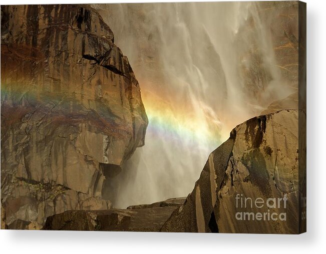 Yosemite National Park Acrylic Print featuring the photograph A Rocky Nap by Adam Jewell