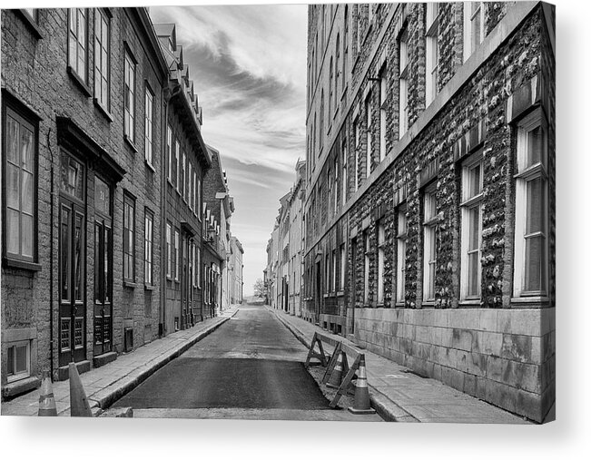 Street Acrylic Print featuring the photograph Abandoned Street by Eunice Gibb