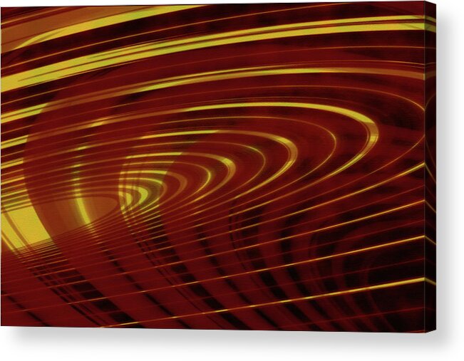 Abstract Acrylic Print featuring the digital art Abstract99 by Evelyn Patrick