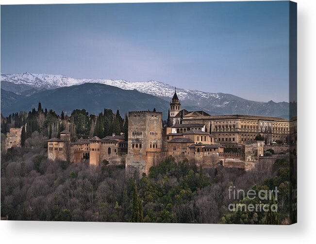 Alhambra Acrylic Print featuring the photograph Alhambra by Marion Galt