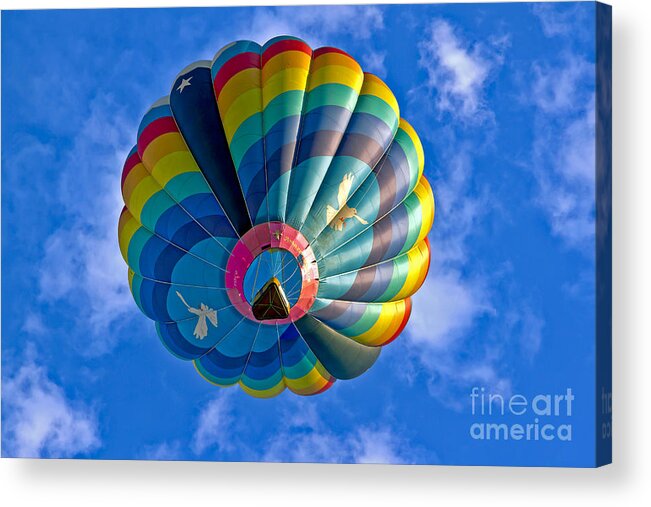 Hot Air Balloons Acrylic Print featuring the photograph Amazing Grace by Brenda Giasson