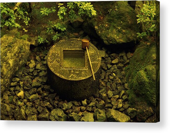 Wash Basin Acrylic Print featuring the photograph Basin to Purify and Humble by Craig Wood