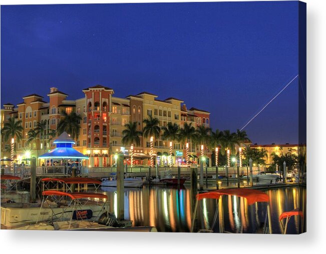 Paradise Acrylic Print featuring the photograph Bayfront 2 by Sean Allen